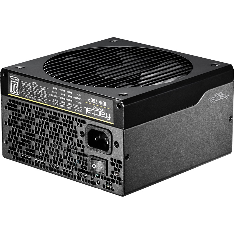 

Блок питания FRACTAL DESIGN ION+Platinum 760W (FD-PSU-IONP-760P-BK-EU), ION+Platinum 760W