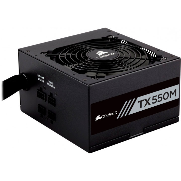 

Блок питания CORSAIR TX550M 550W (CP-9020133-EU), TX550M (CP-9020133-EU) 550W