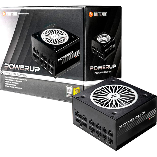 Блок живлення CHIEFTEC Chieftronic PowerUP Gold 750W 9GPX-750FC) Форм-фактор ATX