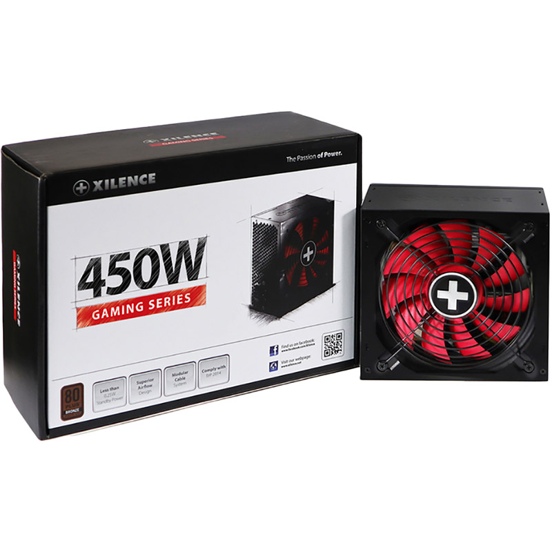 Блок живлення XILENCE 450W XP450R10 Gaming series Форм-фактор ATX