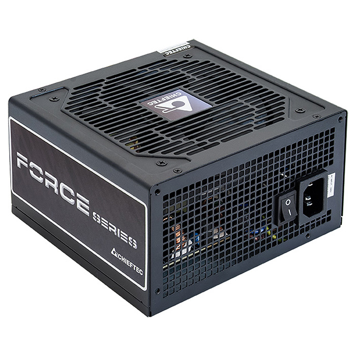 

Блок питания CHIEFTEC 500W ATX 2.3 APFC FAN 12cm CPS-500S, 500W ATX 2.3 APFC FAN 12cm CPS-500S