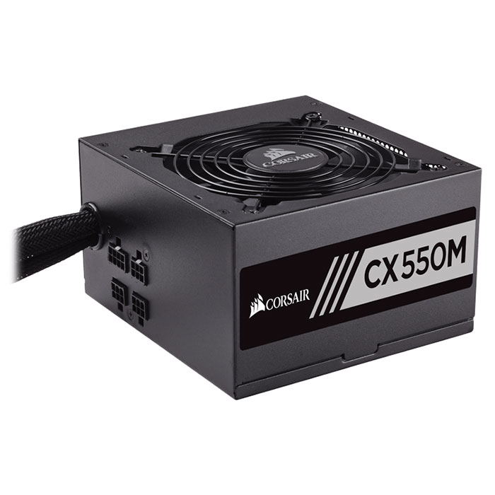 

Блок питания CORSAIR CX550 (CP-9020121-EU) 550W, CX550 (CP-9020121-EU) 550W