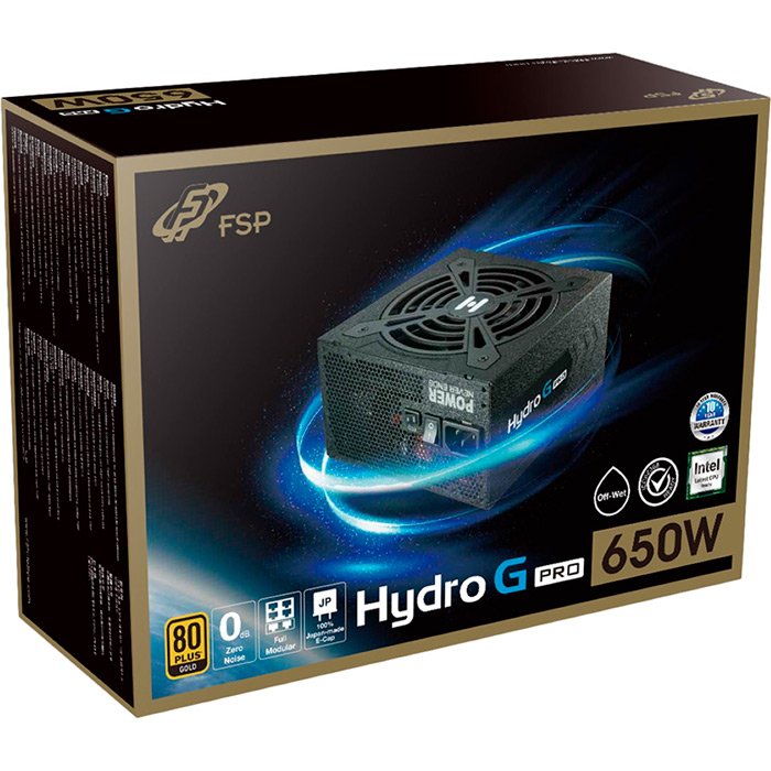 Блок питания FSP 650W HYDRO G PRO (HG2-650) Форм-фактор ATX