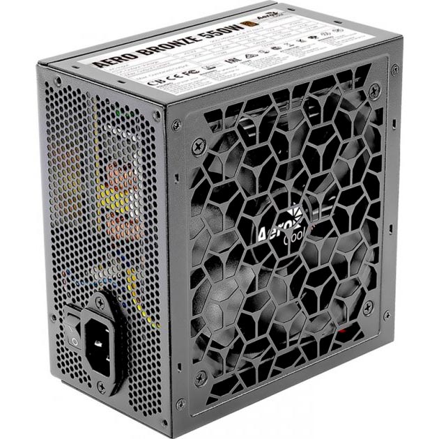 

Блок питания AEROCOOL AERO BRONZE 550W APFC, AERO BRONZE 550W APFC