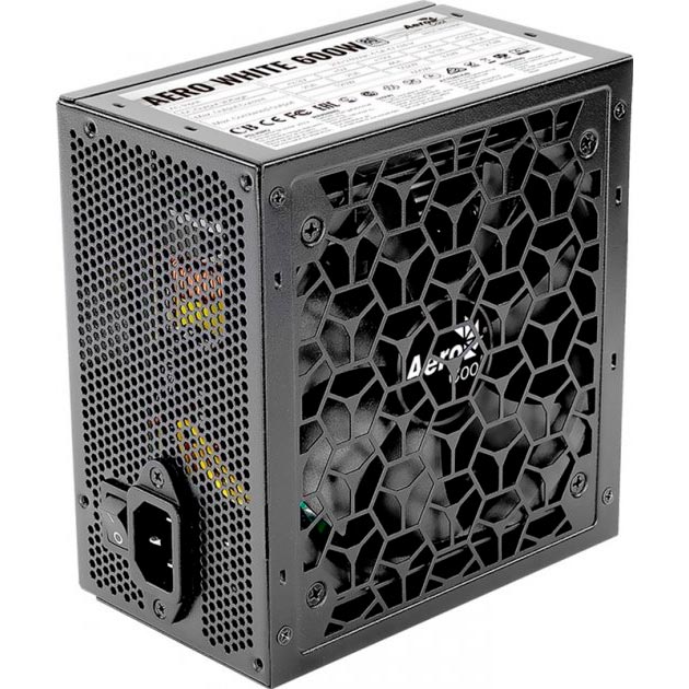 

Блок питания AEROCOOL AERO WHITE 600W APFC, AERO WHITE 600W APFC