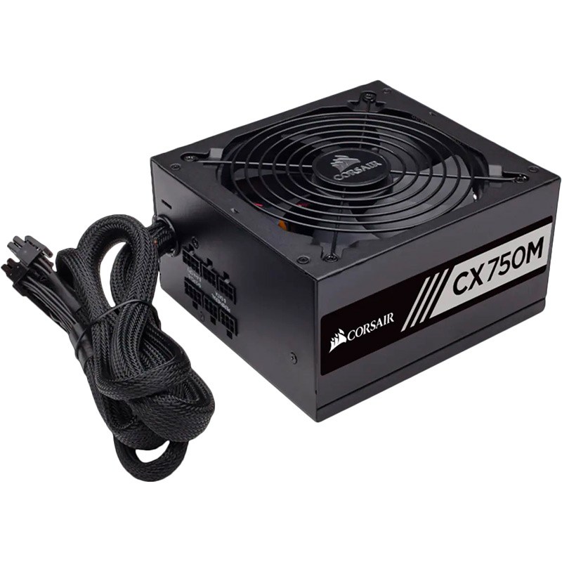 

Блок питания CORSAIR 750W CX750M (CP-9020061-EU), 750W CX750M (CP-9020061-EU)