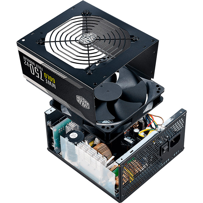 Зовнішній вигляд Блок живлення COOLERMASTER MWE Gold V2 FM 750W (MPE-7501-AFAAG-EU)