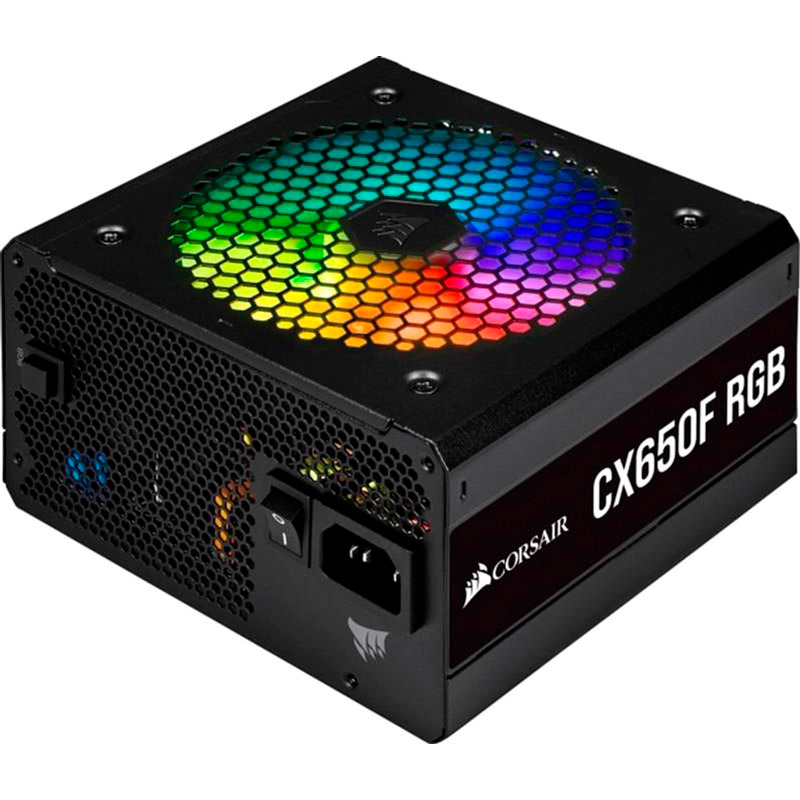 

Блок питания Corsair CX650F RGB 650W (CP-9020217-EU), CX650F RGB 650W (CP-9020217-EU)