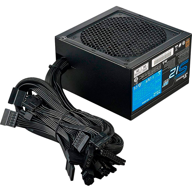 Блок питания SEASONIC 650W S12III-650 Bronze (SSR-650GB3) Коррекция коэффициента мощности PFC   активная