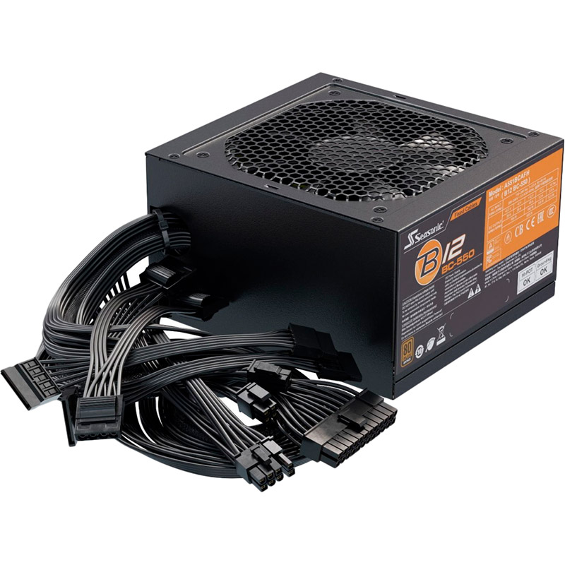 

Блок питания SEASONIC 550W B12 Bronze B12 (BC-550), 550W B12 Bronze B12 BC-550