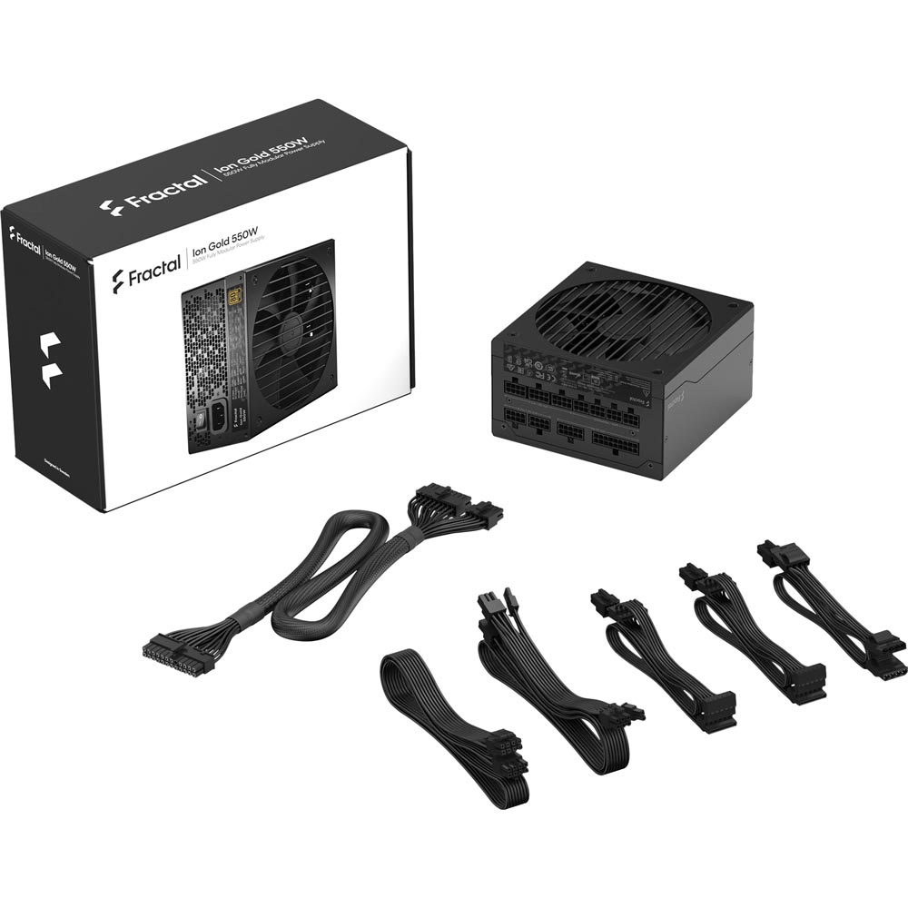 Огляд Блок живлення Fractal Design Ion Gold 550W (FD-P-IA2G-550-EU)