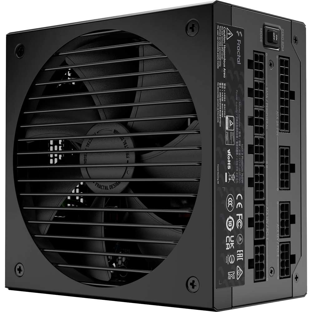 Блок живлення Fractal Design Ion+ 2 Platinum 860W (FD-P-IA2P-860-EU) Потужність 860