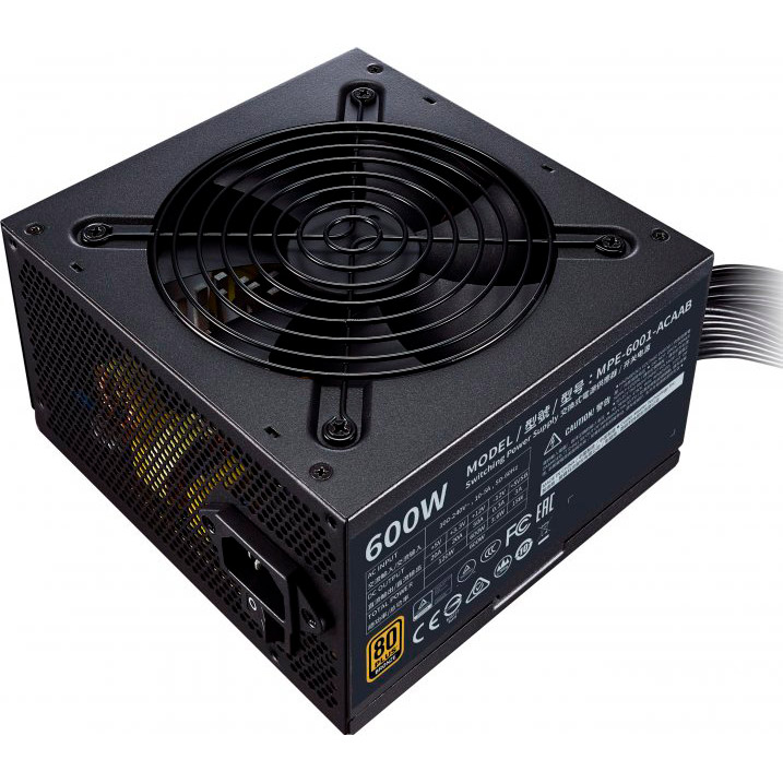 Блок питания COOLERMASTER MWE 600 Bronze V2 (MPE-6001-ACAAB-EU) Форм-фактор ATX