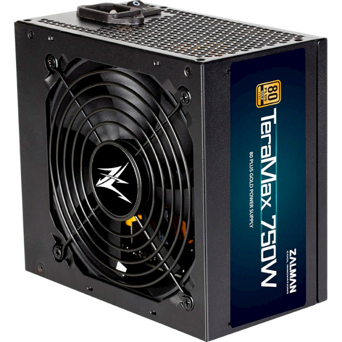 Блок питания ZALMAN TERAMAX 750W 80+ Gold Fully Modular (ZM750-TMX) Форм-фактор ATX