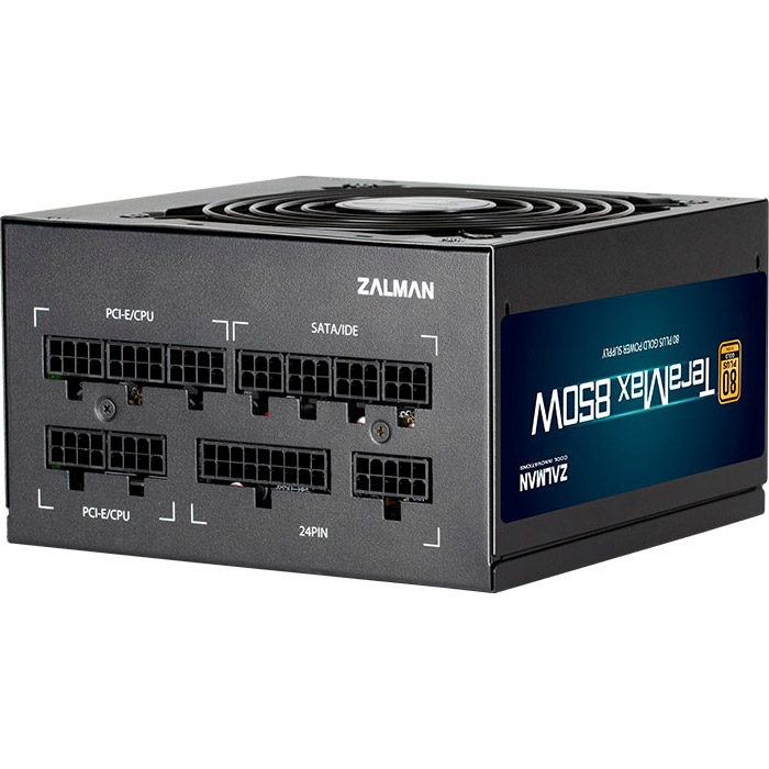 Блок живлення ZALMAN TERAMAX 850W 80+ Gold Fully Modular (ZM850-TMX)