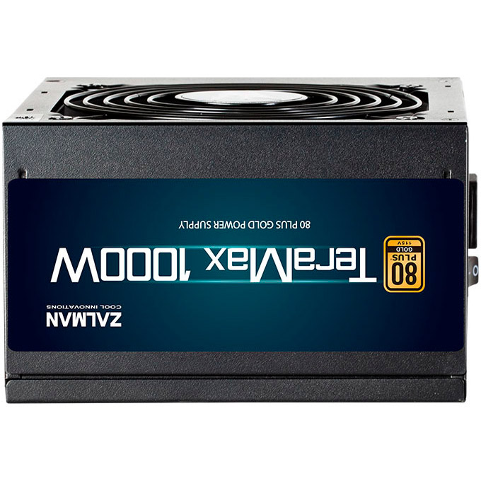 Блок питания ZALMAN TERAMAX 1000W 80+ Gold Fully Modular (ZM1000-TMX) Назначение для настольного компьютера