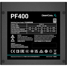 Блок питания DEEPCOOL PF400 400W (R-PF400D-HA0B-EU)