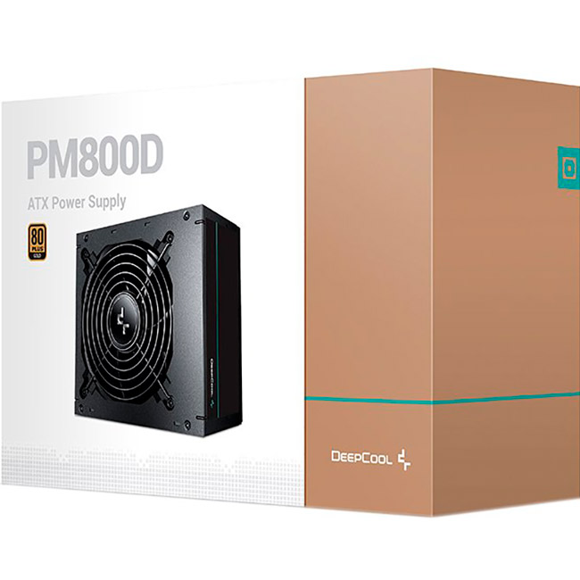 Блок питания DEEPCOOL PM800D 800W (R-PM800D-FA0B-EU) Коррекция коэффициента мощности PFC   активная