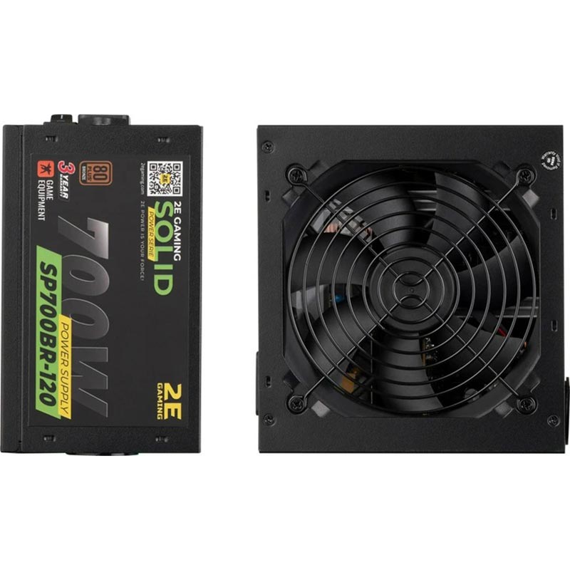 Блок живлення 2E Gaming Solid Power 700W (2E-SP700BR-120) Форм-фактор ATX