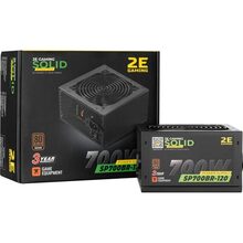 Блок живлення 2E Gaming Solid Power 700W (2E-SP700BR-120)