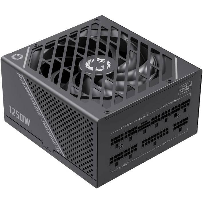 Блок питания GAMEMAX 1250W (GX-1250 PRO BK (ATX3.0 PCIe5.0)) Мощность 1250