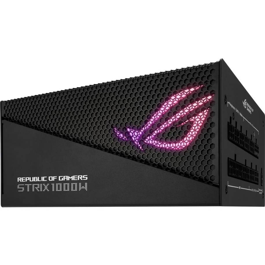 Блок живлення ASUS ROG STRIX AURA 1000W 80+ Gold 135мм, Fully Modular ARGB (90YE00P1-B0NA00) Форм-фактор ATX