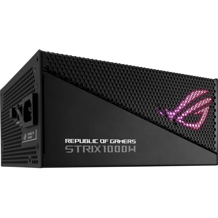 Блок живлення ASUS ROG STRIX AURA 1000W 80+ Gold 135мм, Fully Modular ARGB (90YE00P1-B0NA00) Корекція коефіцієнта потужності PFC   активна