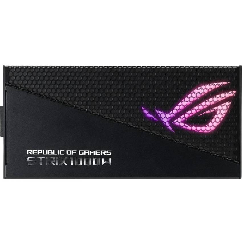 Блок живлення ASUS ROG STRIX AURA 1000W 80+ Gold 135мм, Fully Modular ARGB (90YE00P1-B0NA00) Потужність 1000