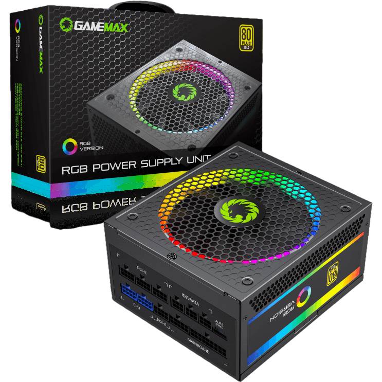 Зображення Блок живлення GAMEMAX 750W RGB-750 PRO