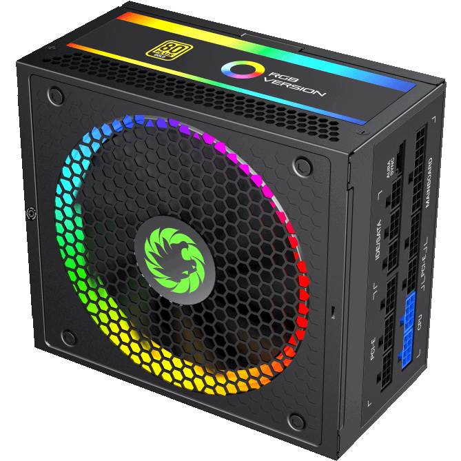 Блок живлення GAMEMAX 750W RGB-750 PRO Корекція коефіцієнта потужності PFC   активна