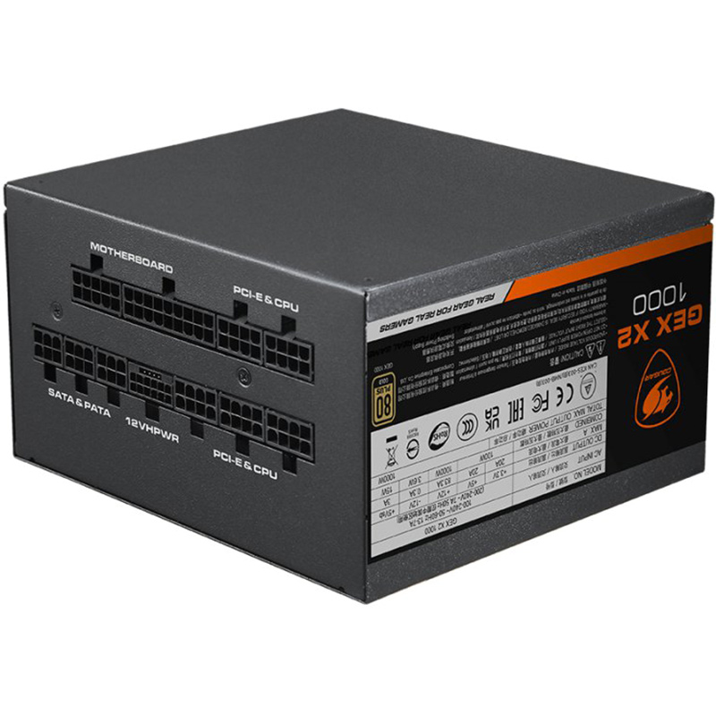 Блок живлення COUGAR GEX X2 1000W (GEX X2 1000) Форм-фактор ATX