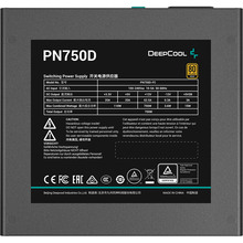 Блок питания DEEPCOOL PN750D (R-PN750D-FC0B-EU) 750W