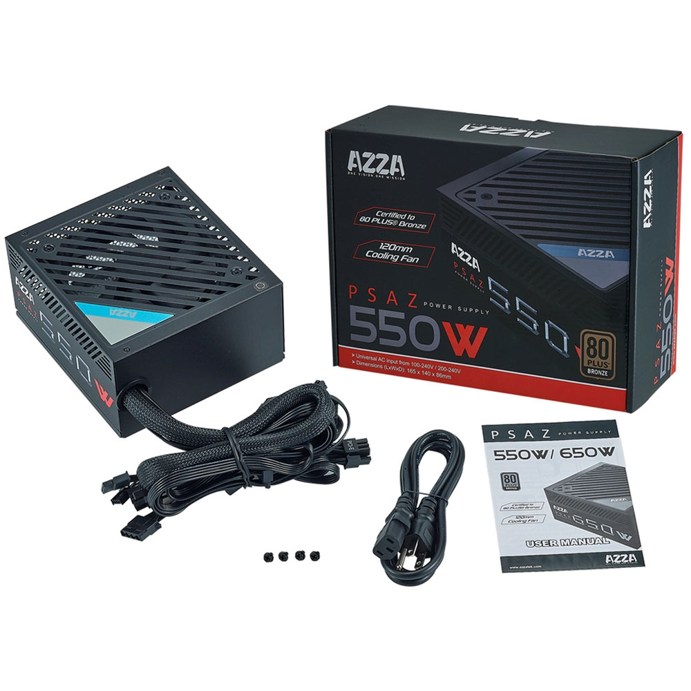 Блок живлення AZZA PSAZ-550W 550W Потужність 550