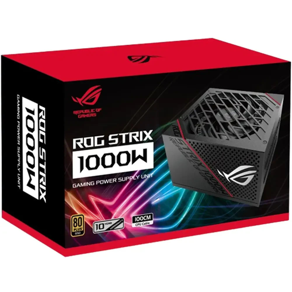 В Україні Блок живлення ASUS ROG Strix 1000G 1000W Gold (90YE00AA-B0NA00)