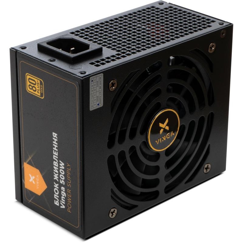 Блок питания VINGA 500W (SFX-500G) Форм-фактор SFX