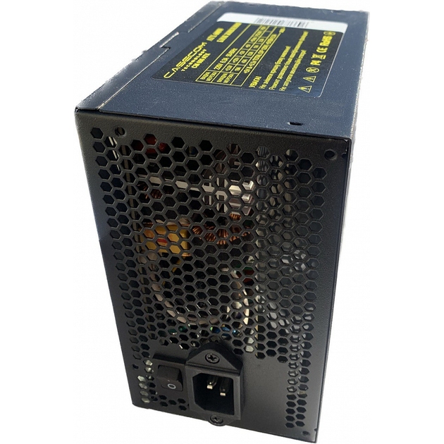 Блок живлення CASECOM 600W (CM 600 ATX) Призначенння для настільного комп'ютера