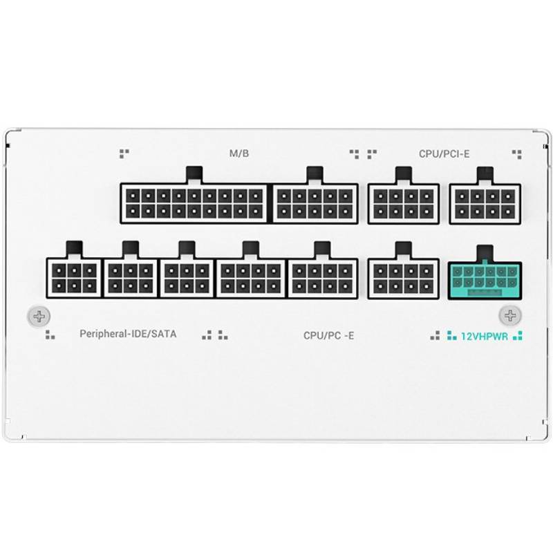 Фото Блок питания DEEPCOOL PX1200G WH 1200W (R-PXC00G-FC0W-EU)