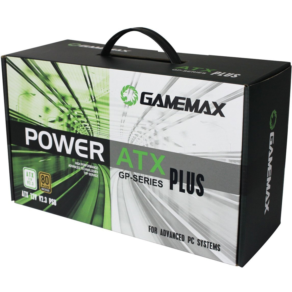 Блок живлення GAMEMAX GP-500 Корекція коефіцієнта потужності PFC   активна