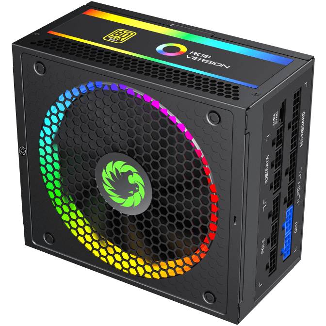 Зовнішній вигляд Блок живлення GAMEMAX RGB 850 PRO