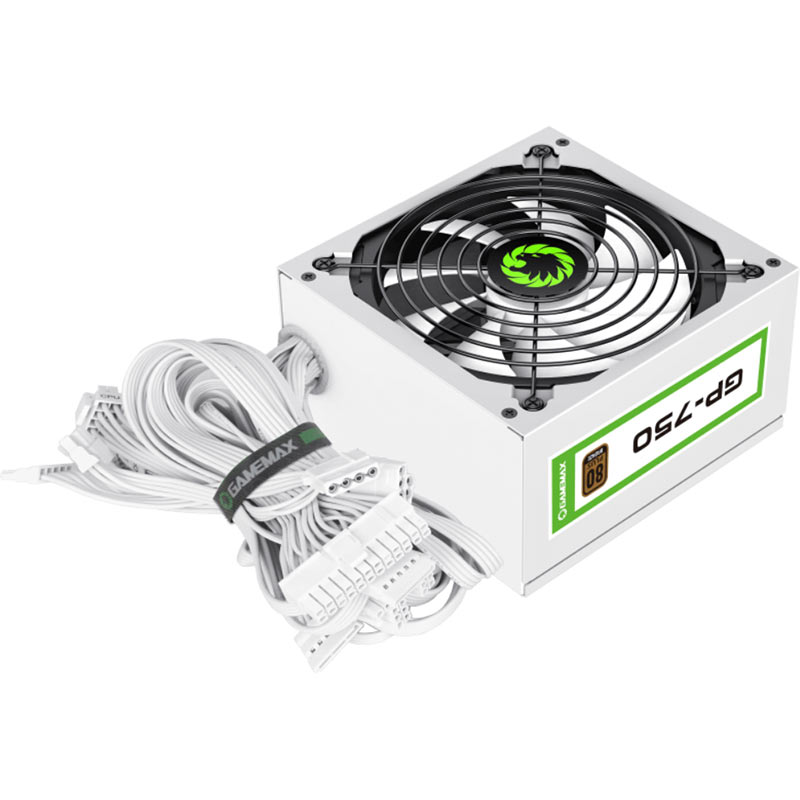 Блок питания GAMEMAX GP-750 White (GP-750 White) Назначение для настольного компьютера