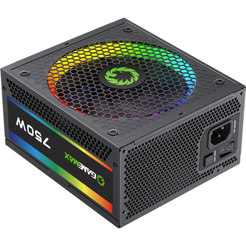 Блок питания GAMEMAX RGB 750 PRO (RGB 750 PRO (ATX3.03.1 PCIe5.0)) Назначение для настольного компьютера