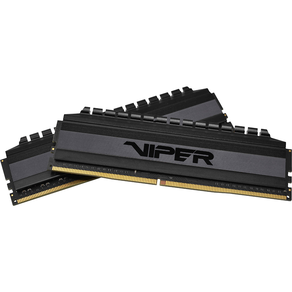 Модуль пам'яті PATRIOT Viper Blackout DDR4 8GBx2 3000Mhz (PVB416G300C6K) Призначення для настільного комп'ютера