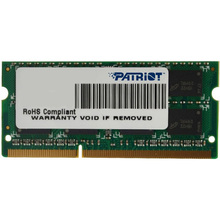 Модуль пам'яті PATRIOT SO-DIMM DDR III 8192 Mb 1333 Mhz (PSD38G13332S)