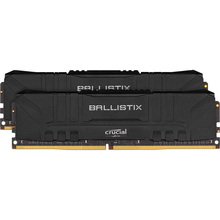 Модуль памяти MICRON CRUCIAL Ballistix DDR4 2x8Gb 3200Mhz Black (BL2K8G32C16U4B)