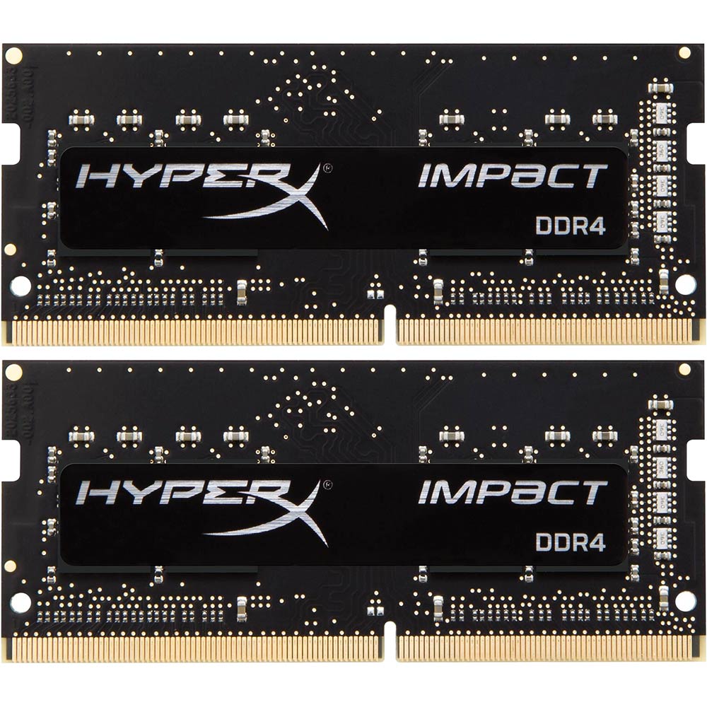 

Модуль памяти KINGSTON HyperX Impact DDR4 2x4GB 2400MHz SO-DIMM (HX424S14IBK2/8), HyperX Impact 8GB 2400MHz DDR4 SODIMM