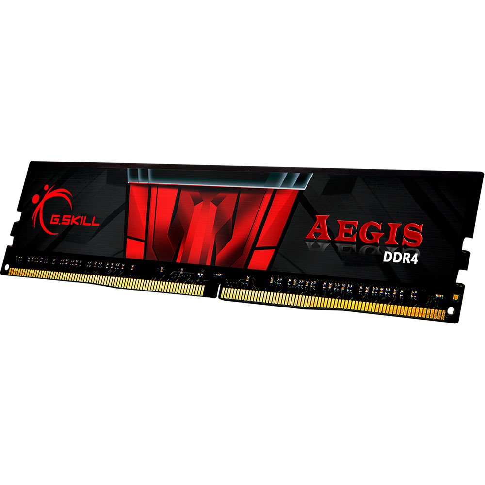 Модуль пам'яті G.SKILL 4GB DDR4 2400Mhz Aegis (F4-2400C17S-4GIS) Призначення для настільного комп'ютера