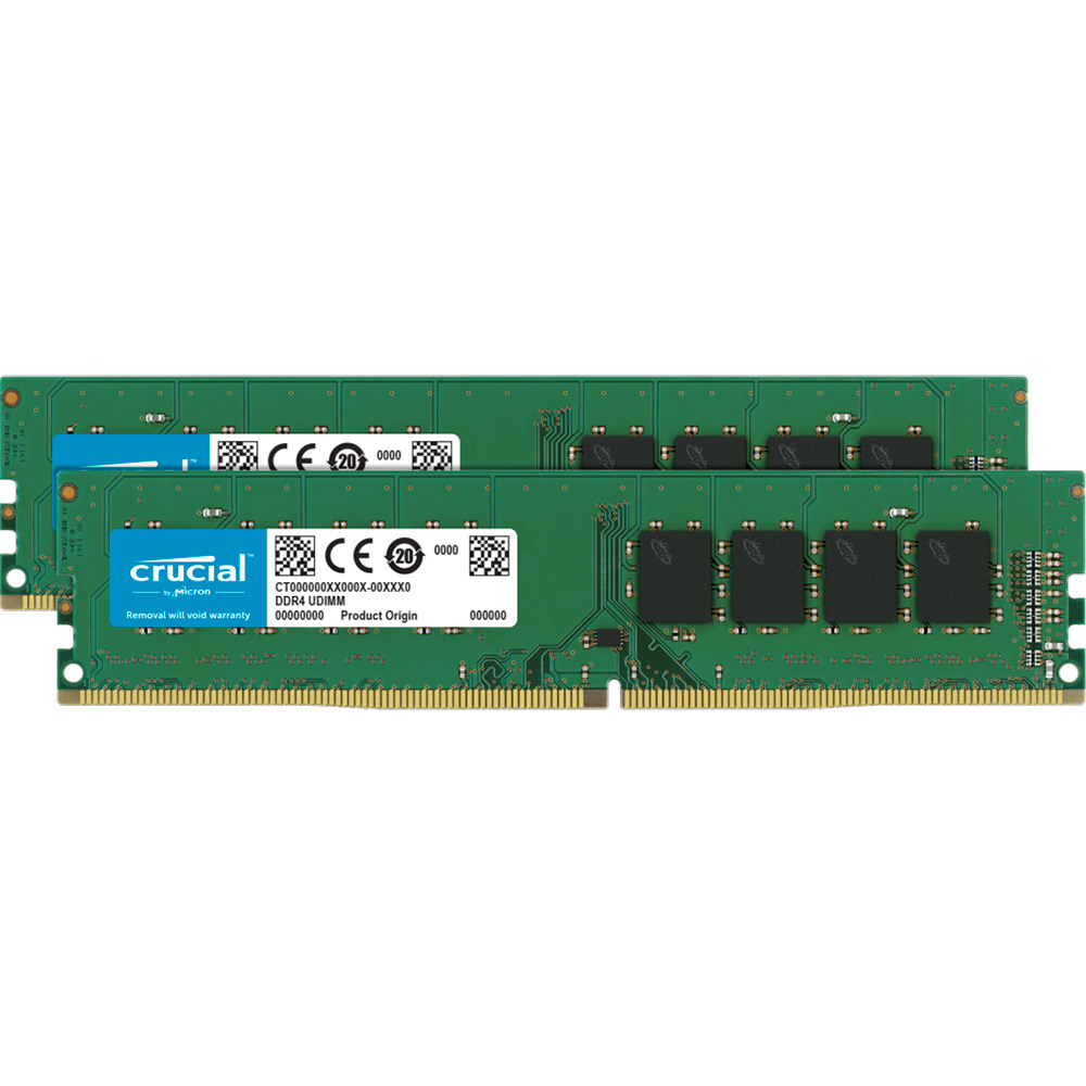 Модуль памяти MICRON Crucial DDR4 2x32GB 3200Mhz (CT2K4G4DFS632A)