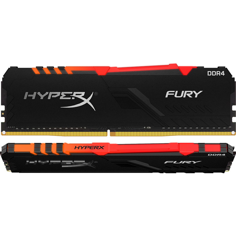 

Модуль памяти KINGSTON HyperX Fury DDR4 2x8GB 3733Mhz RGB (HX437C19FB3AK2/16), HyperX Fury DDR4 3733 16GB KIT (8GBx2) RGB