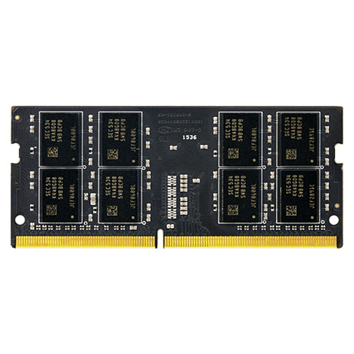 

Модуль памяти TEAM SO-DIMM 16GB/2400 DDR4 Elite (TED416G2400C16-S01), SO-DIMM 16GB/2400 DDR4 Elite (TED416G2400C16-S01)