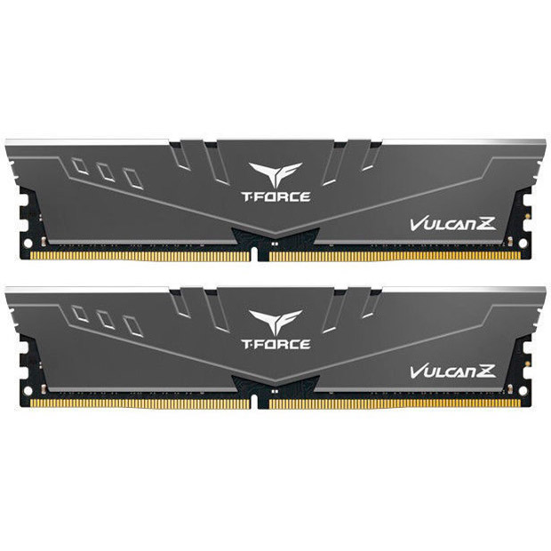 

Модули памяти TEAM DDR4 2x8GB/2666 T-Force Vulcan Z Gray (TLZGD416G2666HC18HDC01), DDR4 2x8GB/2666 T-Force Vulcan Z Gray